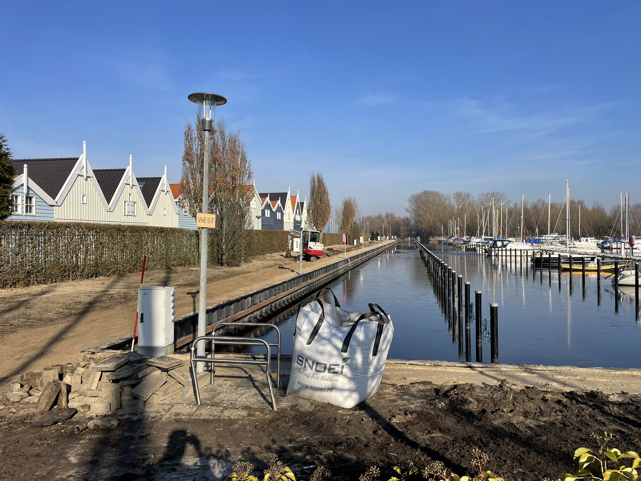 Huizen jachthaven